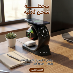 محطة شحن ثلاثية