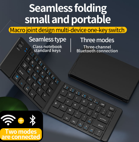 كيبورد قابل للطى+ ماوس هدية مجانية - الصورة 3