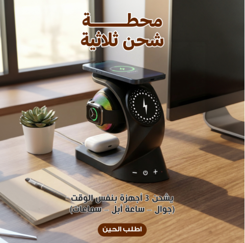 محطة شحن ثلاثية