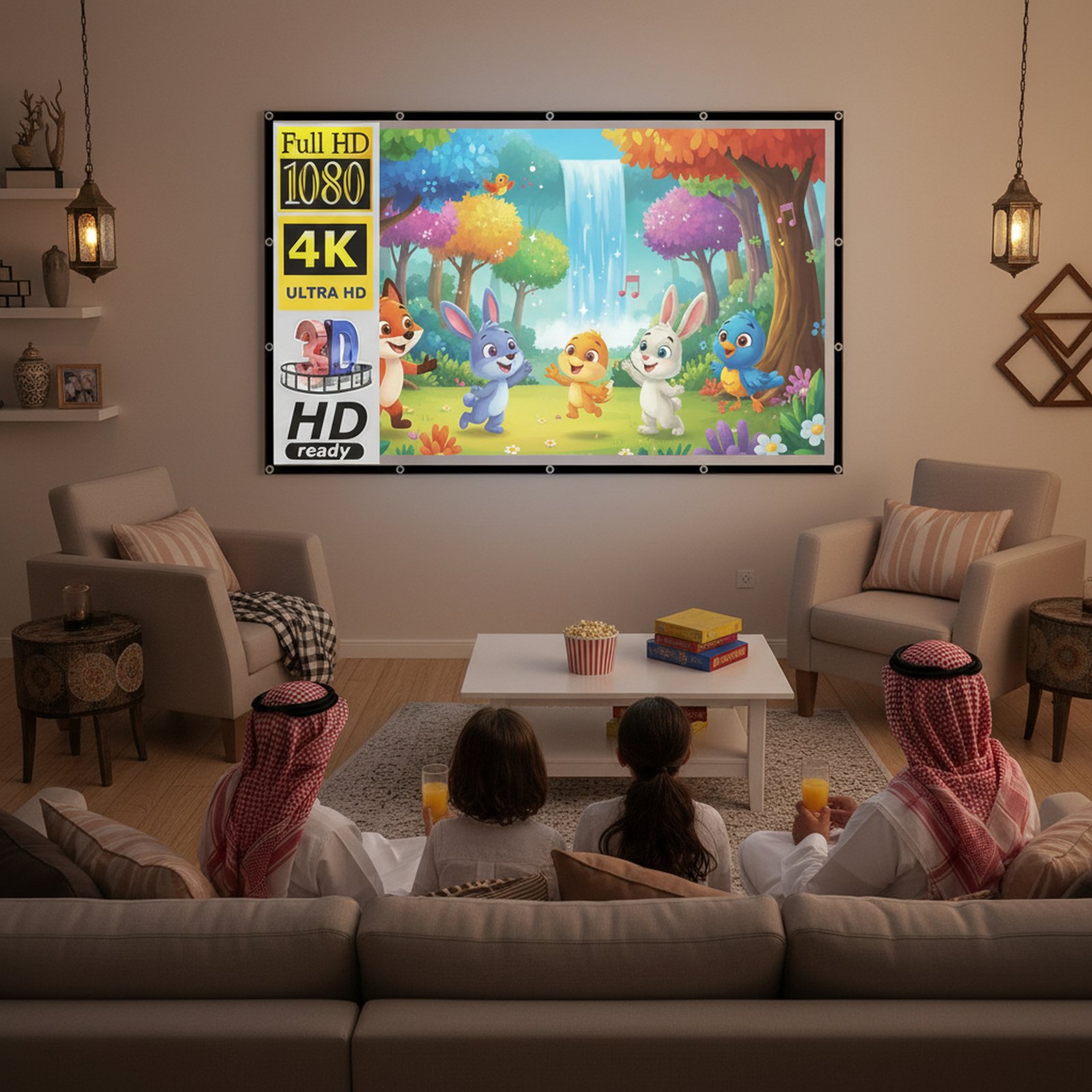 ستارة بروجيكتور 60 أنش لعرض سينمائى - الصورة 4